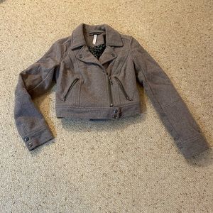 Free People Cropped Jacket